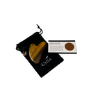 CHIA Heart gua sha - Tiger Eye